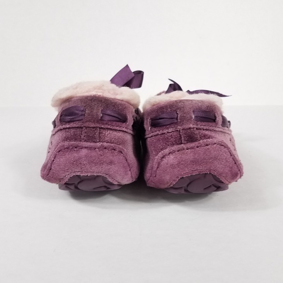 Ugg Purple Dakota Slip On Shoe Size 6 - Picture 3 of 8